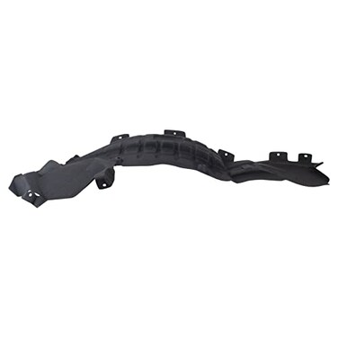 TRQ Front Right Inner Fender Liner Black Passenger Side