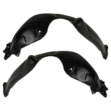 TRQ Front Driver and Passenger Side Inner Fender Liner Set
