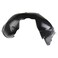 TRQ Front Left Inner Fender Liner Black Drivers Side