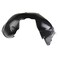 TRQ Front Left Inner Fender Liner Black Drivers Side