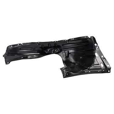 TRQ Front Right Inner Fender Liner Black Passenger Side