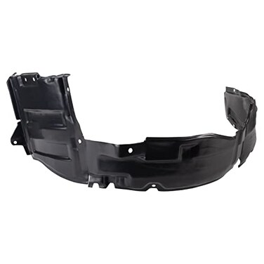 TRQ Front Left Inner Fender Liner Black Drivers Side