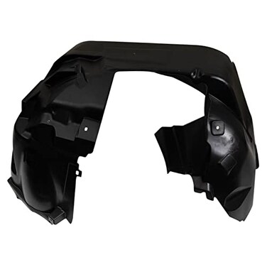 TRQ Front Right Inner Fender Liner Black Passenger Side