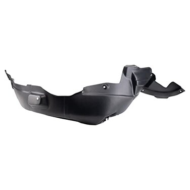 TRQ Front Right Inner Fender Liner Black Passenger Side
