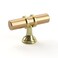 Goldenwarm 10 Pack Gold Cabinet Knobs T Bar Pulls, 2Inch