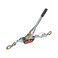 GESEXI 2 Ton Dual Gear Power Puller, Come Along Pulling Tool with 2 Hooks