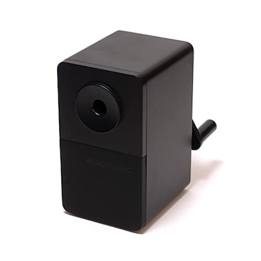 Blackwing Desktop Pencil Sharpener, Adjustable Point Dial, Hand Crank