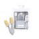 ezpz Tiny Pops (Pewter- 4 Months- Popsicle Mold Set with Two Wands