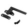 Prime-Line H 38218 Right-Handed, Matte Black, Casement Locking Handle with Offset Base (Single Pack