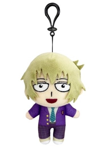Great Eastern Entertainment Mob Psycho 100 - Teruki Hanazawa Mini Plush w/Hook Spring 4.5" H