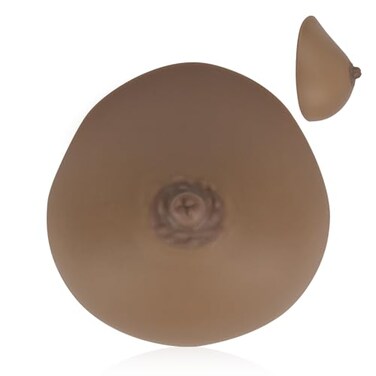 SimCoach Lactation Breast Model, Breastfeeding Training Aid, Black