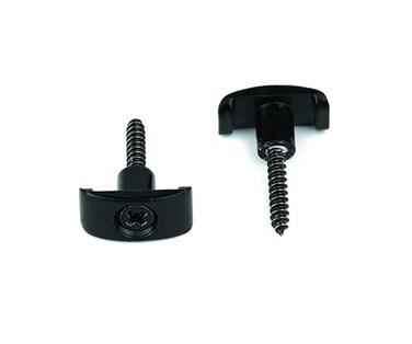 Guyker Guitar String Retainers(Set of 2– String Guide, Strings Trees Replacement Part for Electric Guitars, SR2, Black
