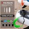 Abahub Coil SUP Leash,10 ft Coiled Paddle Board Leashes,Legrope Strap