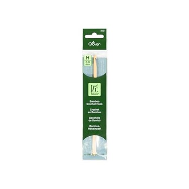 Clover Bamboo Crochet Hook, Takumi, H/5.0 mm