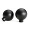 Goldenwarm 10 Pack Black Cabinet Knobs Kitchen Knobs for Cabinets