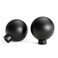 Goldenwarm 10 Pack Black Cabinet Knobs Kitchen Knobs for Cabinets