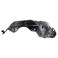 TRQ Front Left Inner Fender Liner Black Drivers Side