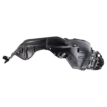 TRQ Front Left Inner Fender Liner Black Drivers Side
