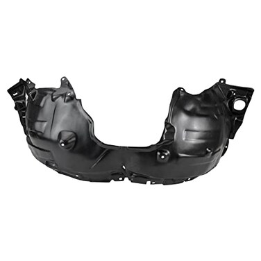 TRQ Front Left Inner Fender Liner Black Drivers Side