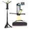 mlogiroa Rechargeable Work Light with Stand, Magnetic Base, HookTripod (Small