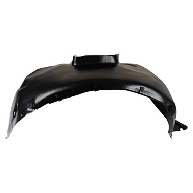 TRQ Front Left Inner Fender Liner Black Drivers Side