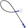 Housolution 28.34in Grabber Tool Magnetic, Bendable with LED Lights, Blue