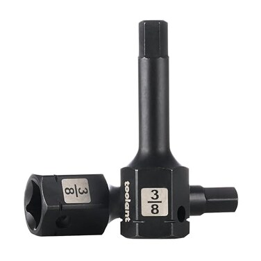toolant 1/2-Inch Drive 3/8-Inch Impact Hex Bit Sockets, 2-Piece