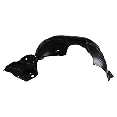 TRQ Front Right Inner Fender Liner Black Passenger Side