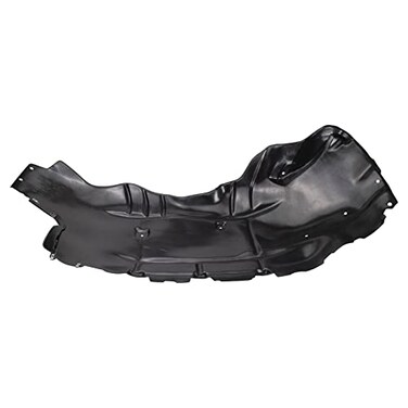 TRQ Front Right Inner Fender Liner Black Passenger Side