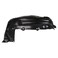 TRQ Front Right Rearward Inner Fender Liner Black Passenger Side