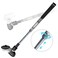 YOGES Adjustable Length VR Golf Club Handle for Meta Quest 3S/Quest 3/Oculus Quest 2, 90 Degree Virtual Reality Baseball Controller Attachment, Simulator Real Golf Game (ONLY for Right Controller