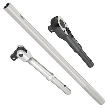 Titan Bar-X 64143 3-Piece 3/4-Inch Drive Interchangeable Ratchet and Breaker Bar Set