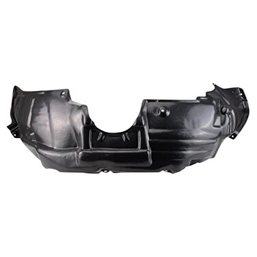 TRQ Front Right Inner Fender Liner Black Passenger Side