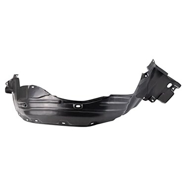 TRQ Front Right Inner Fender Liner Black Passenger Side