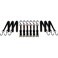 MUDDY 1" X 14' Tie Down Ratchet Straps, 6 Pack