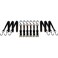 MUDDY 1" X 14' Tie Down Ratchet Straps, 6 Pack