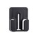 Practicon Digital X-Ray Sensor Basket with Adhesive Mount, 2 Pack, Black