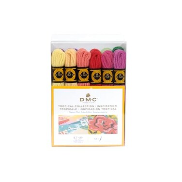 DMC Tapestry Wool - The Tropical Collection - 12 Count - 8.7 Yards Skeins