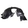 TRQ Front Left Inner Fender Liner Black Drivers Side