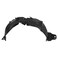 TRQ Right Inner Fender Liner Black Passenger Side