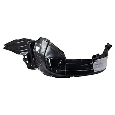TRQ Front Left Inner Fender Liner Black Drivers Side