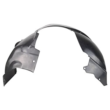 TRQ Front Right Inner Fender Liner Black Passenger Side