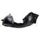TRQ Front Left Inner Fender Liner Black Drivers Side