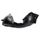 TRQ Front Left Inner Fender Liner Black Drivers Side