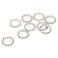 uxcell 100Pcs External Tooth Washers, M6 External Serrated Washer