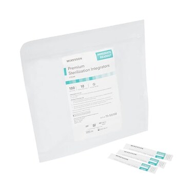 McKesson Steam Sterilization Integrator, Class 5, 100 ct