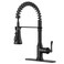 FORIOUS Rustic Black Kitchen Faucet with Pull Down Sprayer, 3 Modes