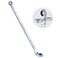 toolant 15mm Extra Long Ratcheting Wrench Flex Head Metric