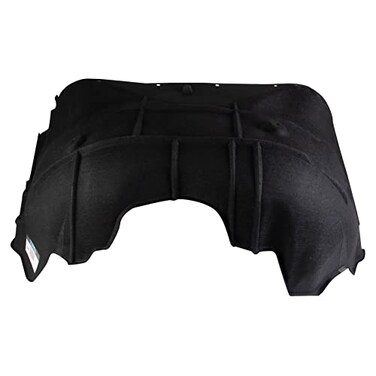 TRQ Front Right Inner Fender Liner Black Passenger Side