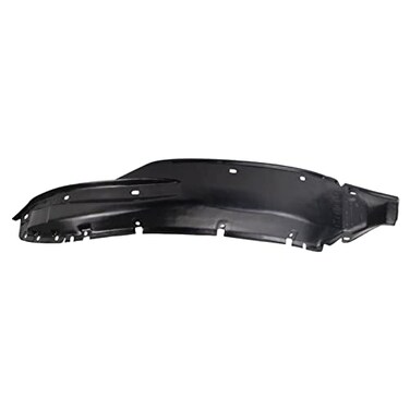 TRQ Front Right Inner Fender Liner Black Passenger Side
